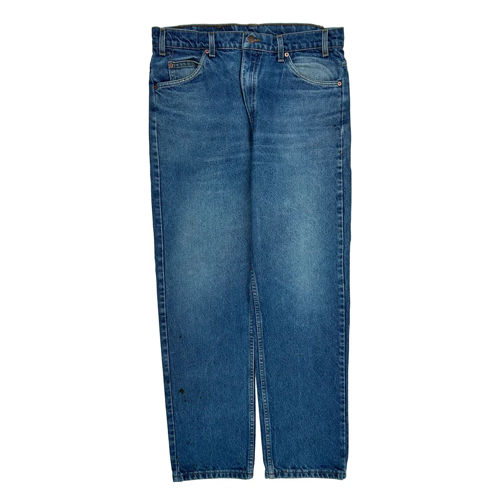 Levis Orange Tab Jeans - 32W 31L Blue Denim - Image 2