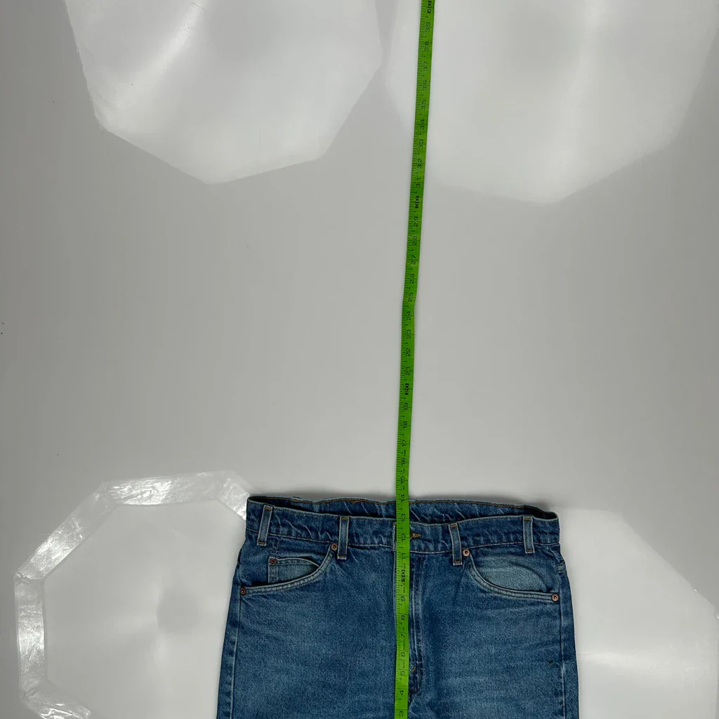 Levis Orange Tab Jeans - 32W 31L Blue Denim - Image 4