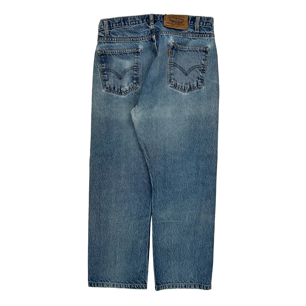 Levis Jeans - 32W 27L Blue Cotton