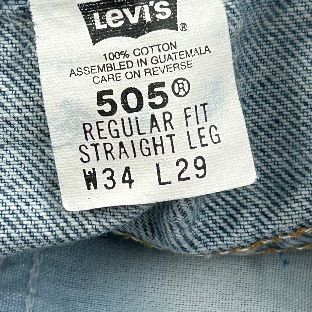 Levis Jeans - 32W 27L Blue Cotton - Image 6