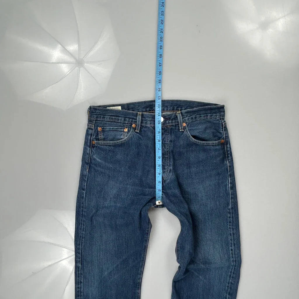 Levis Jeans - 32W 30L Blue Cotton - Image 4