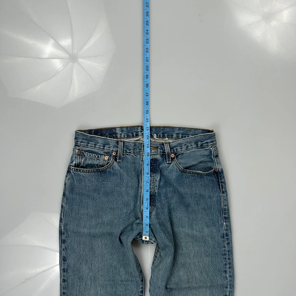 Levis Jeans - 32W 26L Blue Cotton - Image 4
