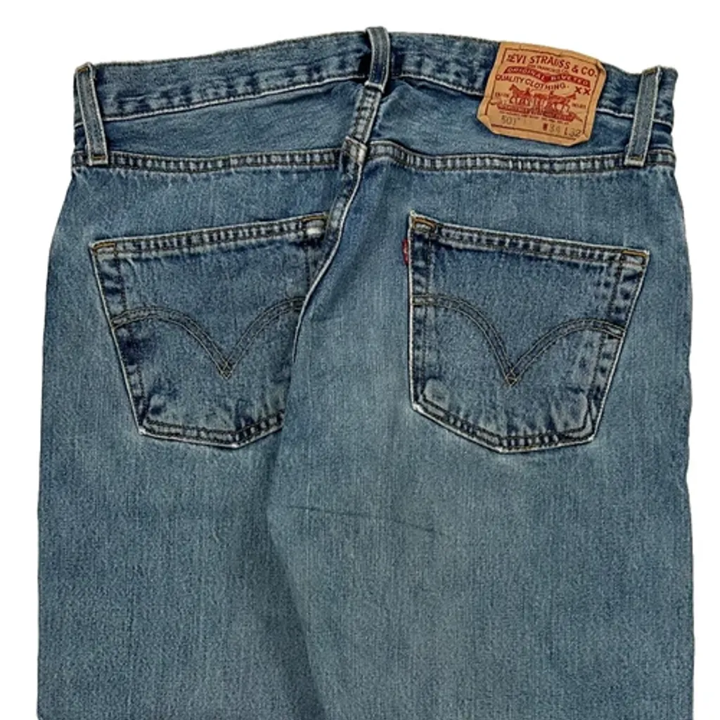 Levis Jeans - 32W 26L Blue Cotton - Image 7