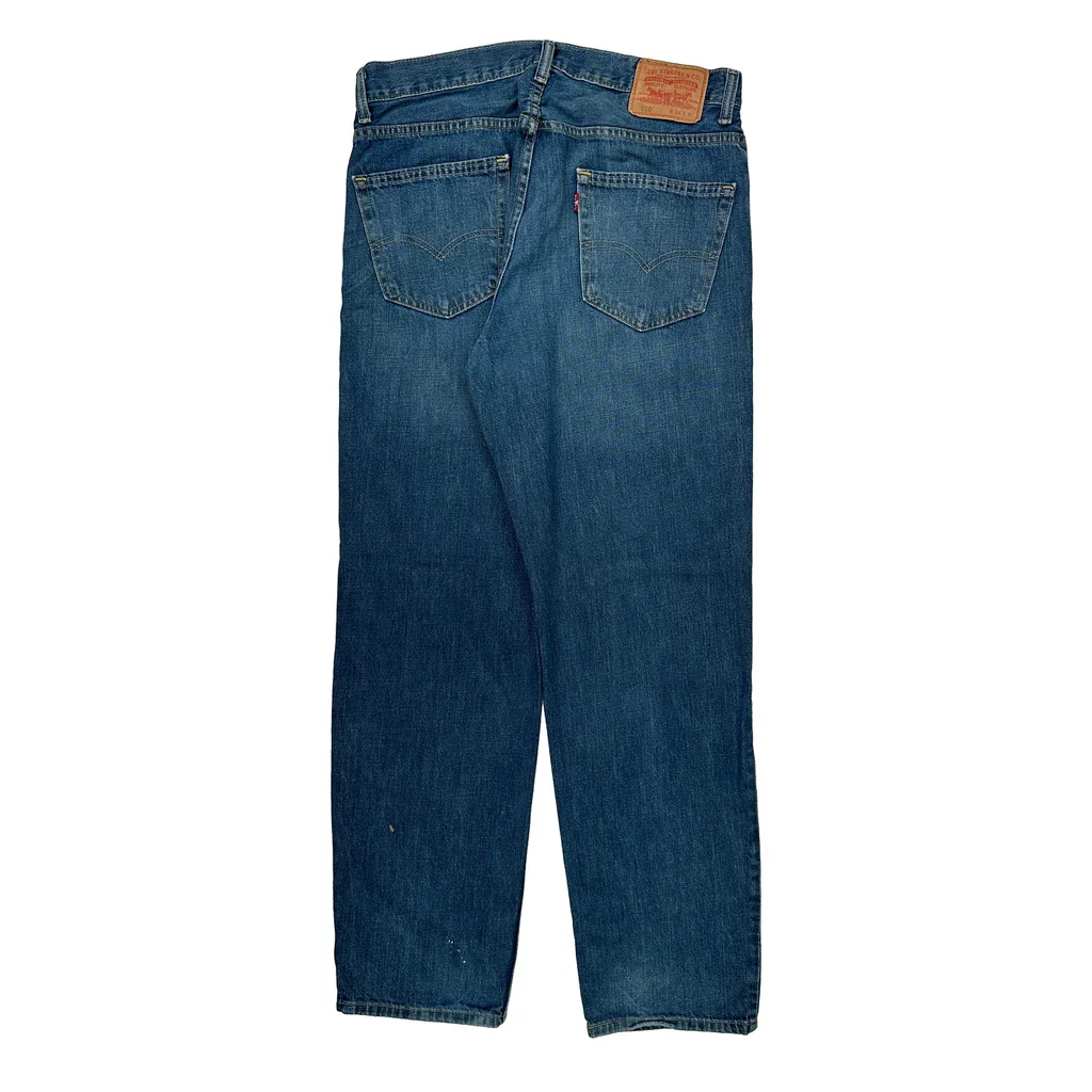 Levis 510 Jeans - 33W 32L Blue Cotton