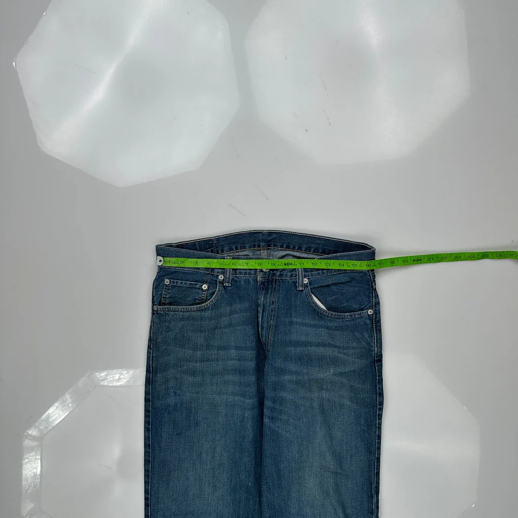 Levis 510 Jeans - 33W 32L Blue Cotton - Image 3