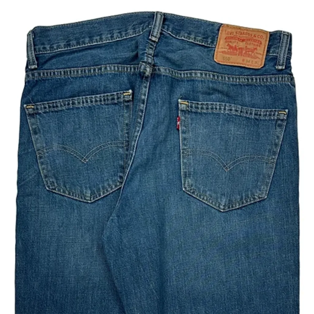 Levis 510 Jeans - 33W 32L Blue Cotton - Image 7