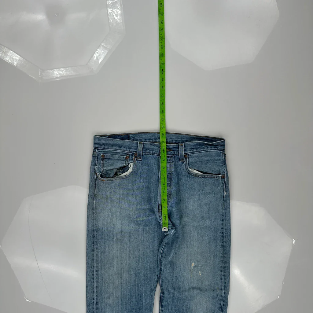 Levis Jeans - 33W 30L Blue Cotton - Image 4