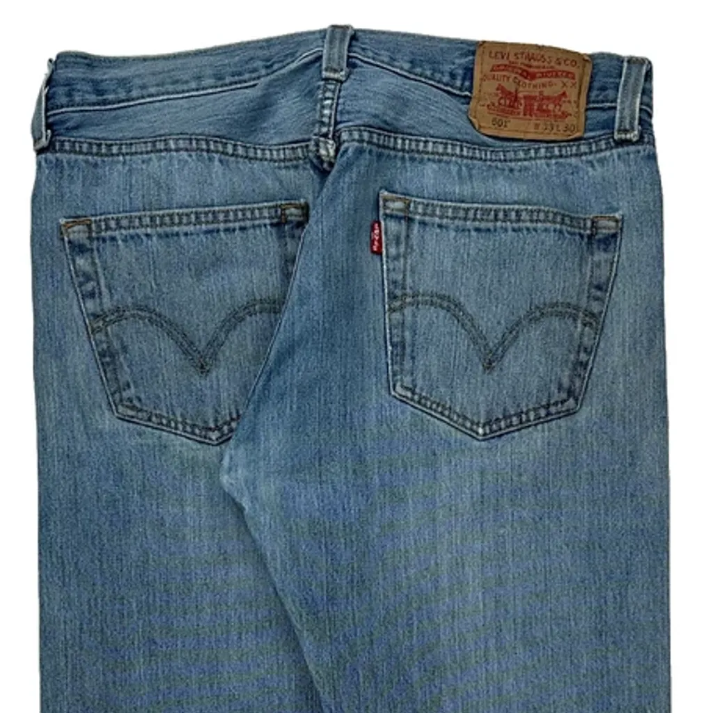 Levis Jeans - 33W 30L Blue Cotton - Image 9