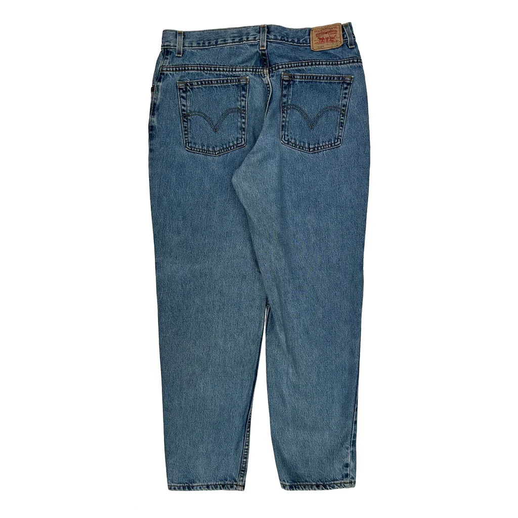 Levis Jeans - 33W 31L Blue Cotton