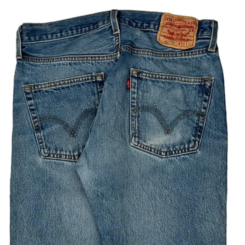 Levis Jeans - 33W 38L Blue Cotton - Image 7