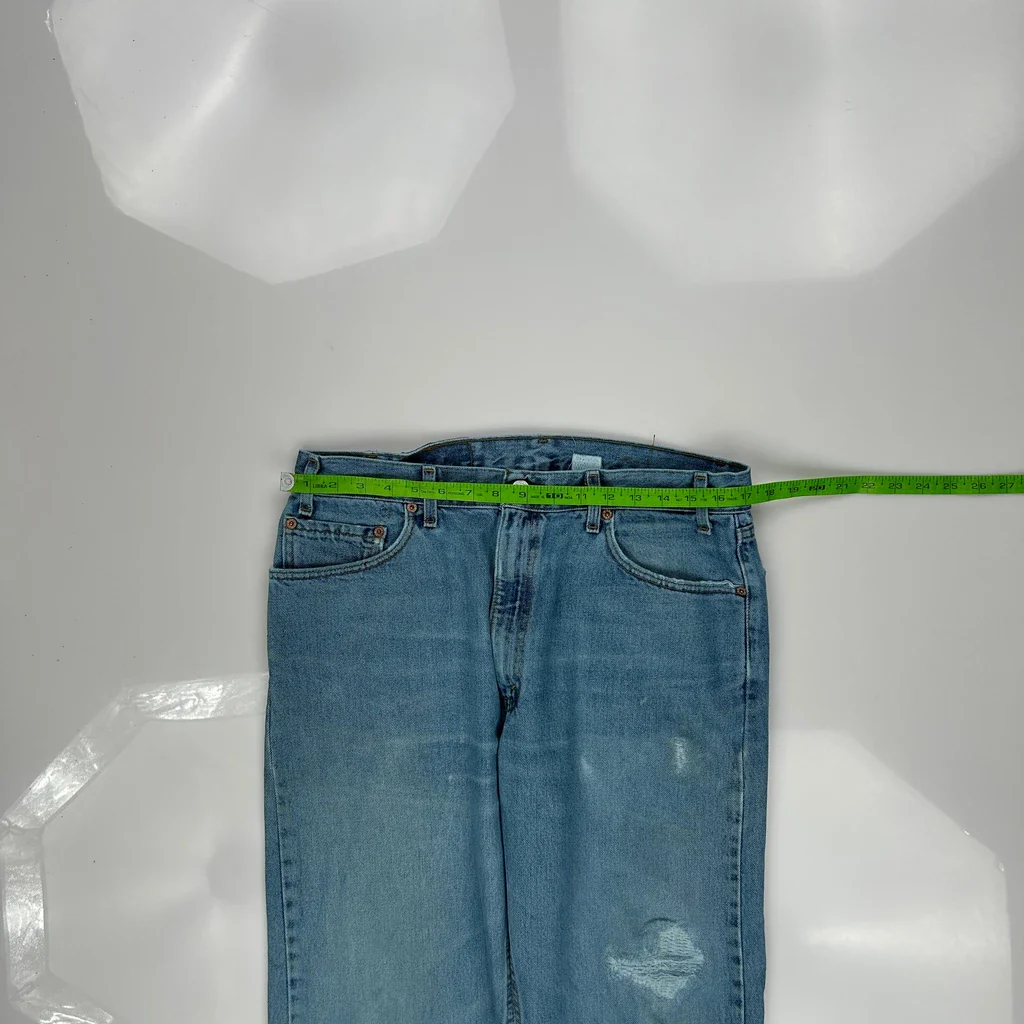 Levis Jeans - 33W 28L Blue Denim - Image 3