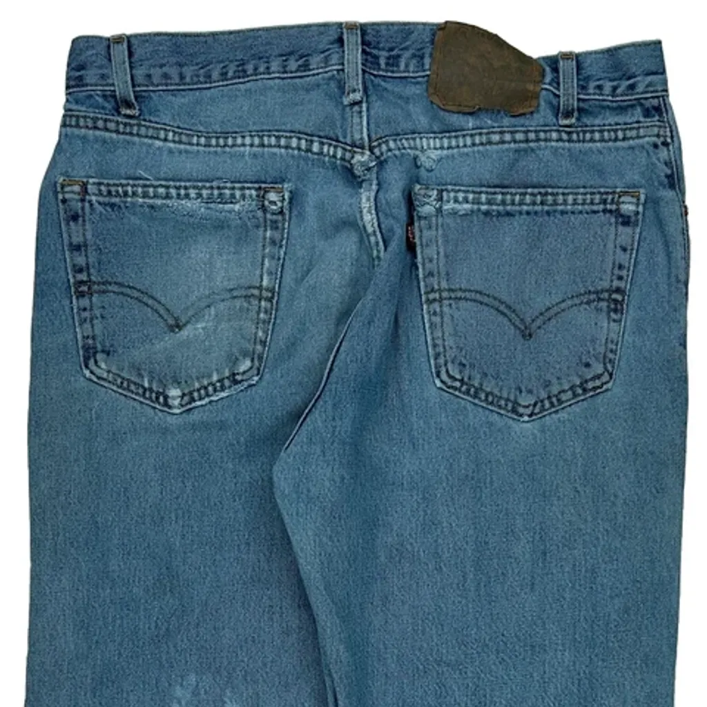 Levis Jeans - 33W 28L Blue Denim - Image 8