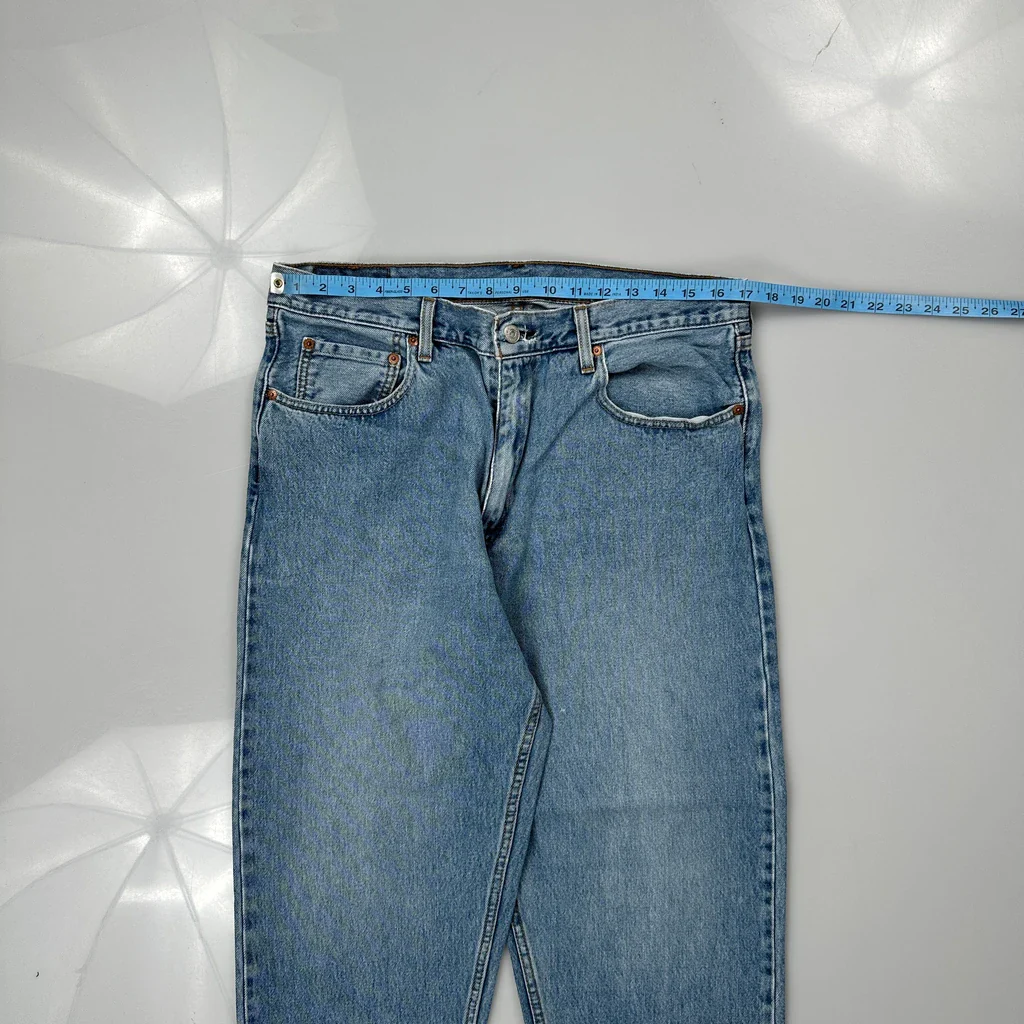 Levis Jeans - 34W 28L Blue Cotton - Image 3