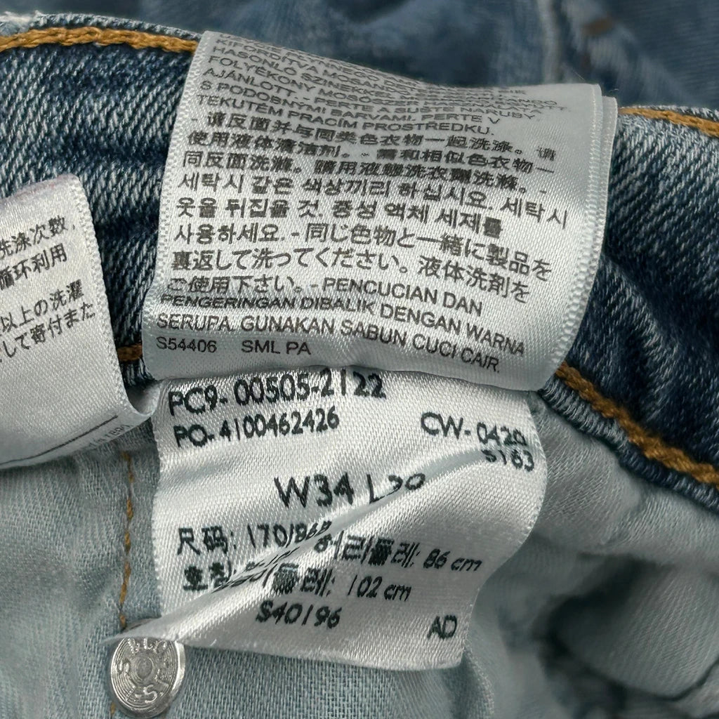 Levis Jeans - 34W 30L Blue Cotton - Image 7