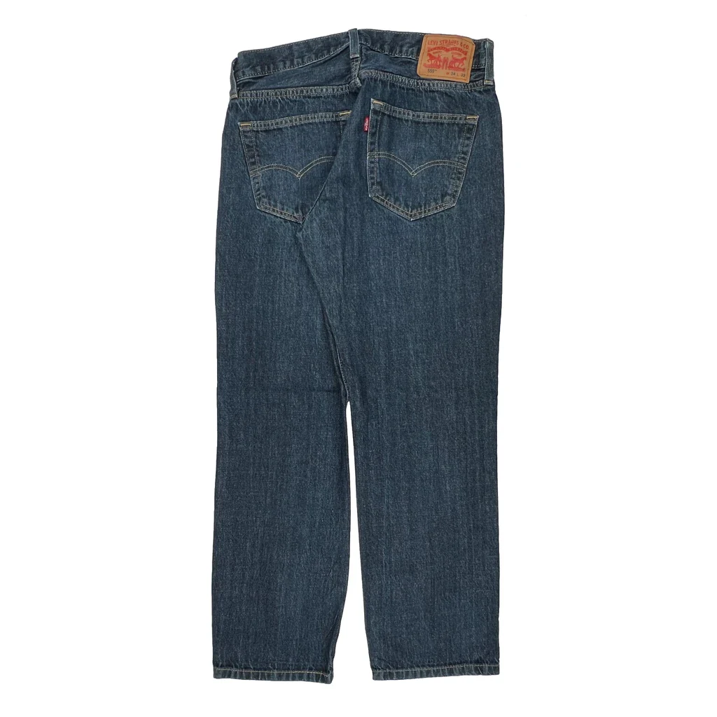 Levis Jeans - 34W 32L Blue Cotton