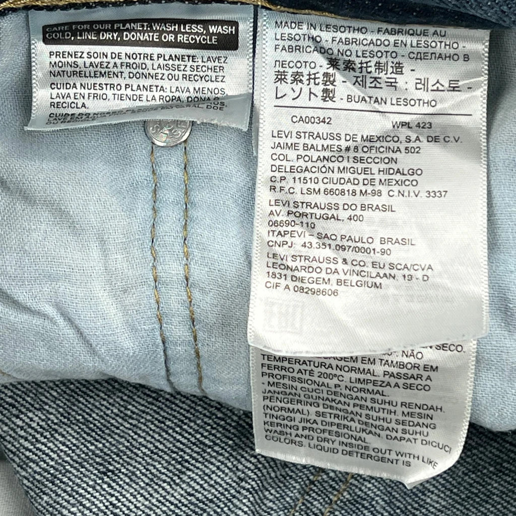 Levis Jeans - 34W 32L Blue Cotton - Image 6