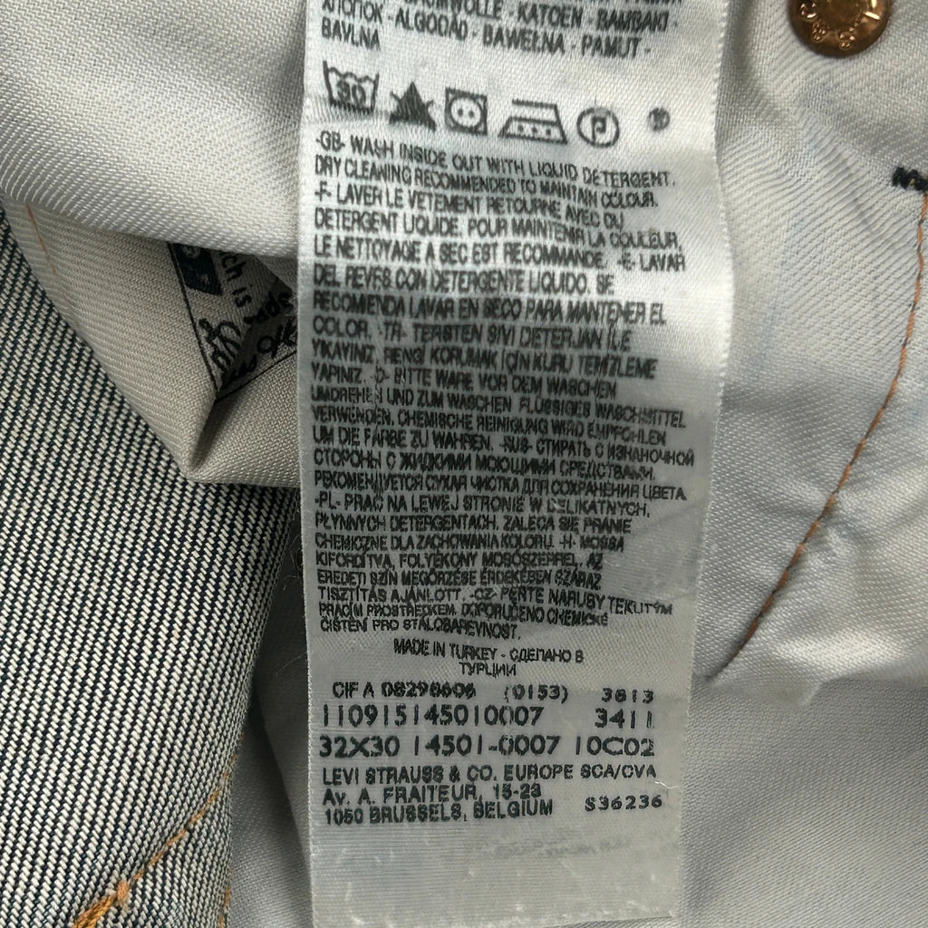 Levis Jeans - 34W 30L Blue Cotton - Image 6