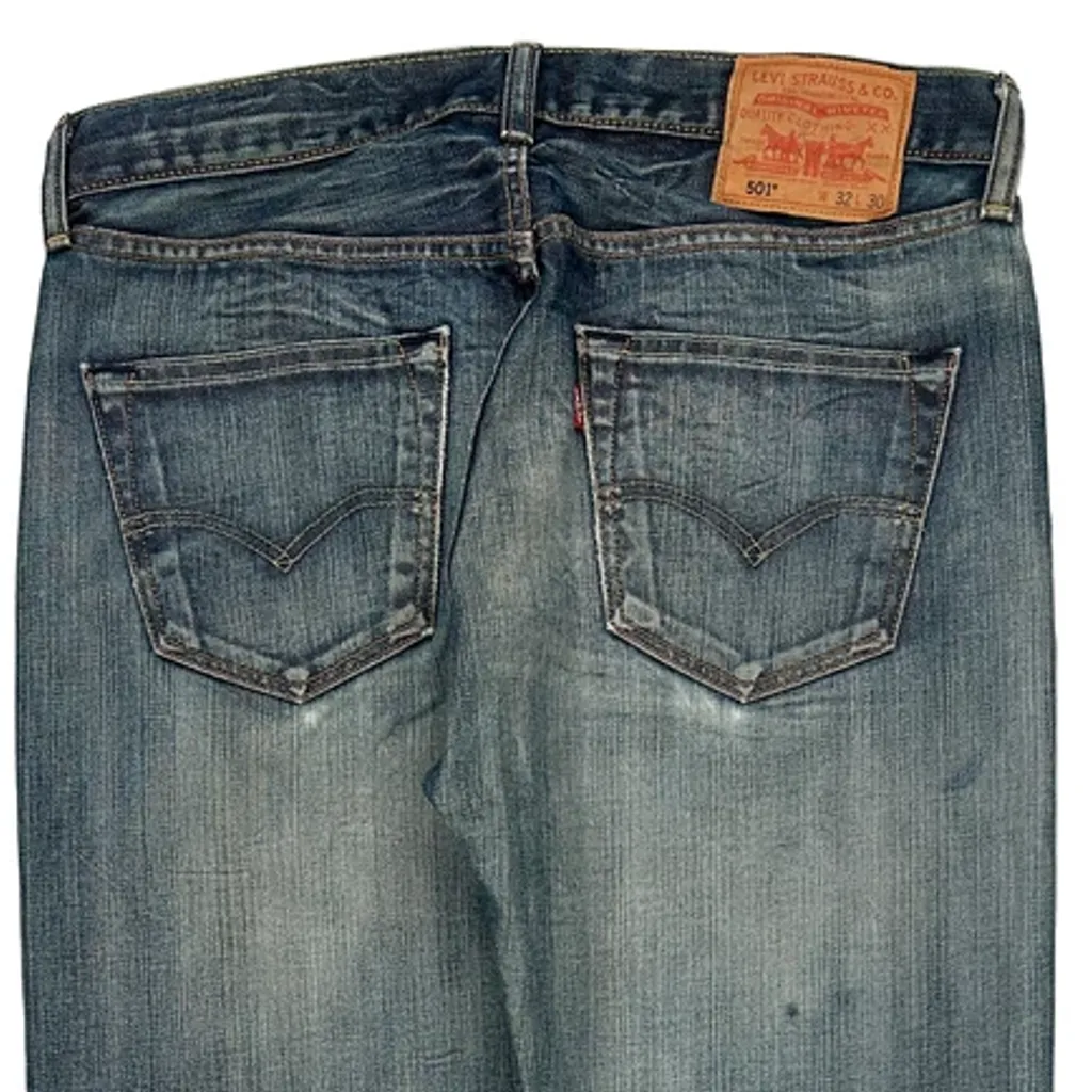Levis Jeans - 34W 30L Blue Cotton - Image 8