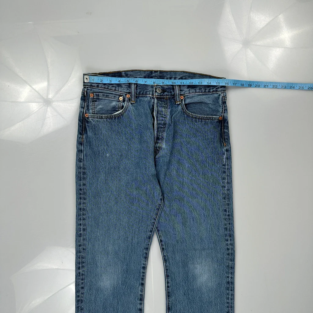 Levis Jeans - 34W 30L Blue Cotton - Image 3