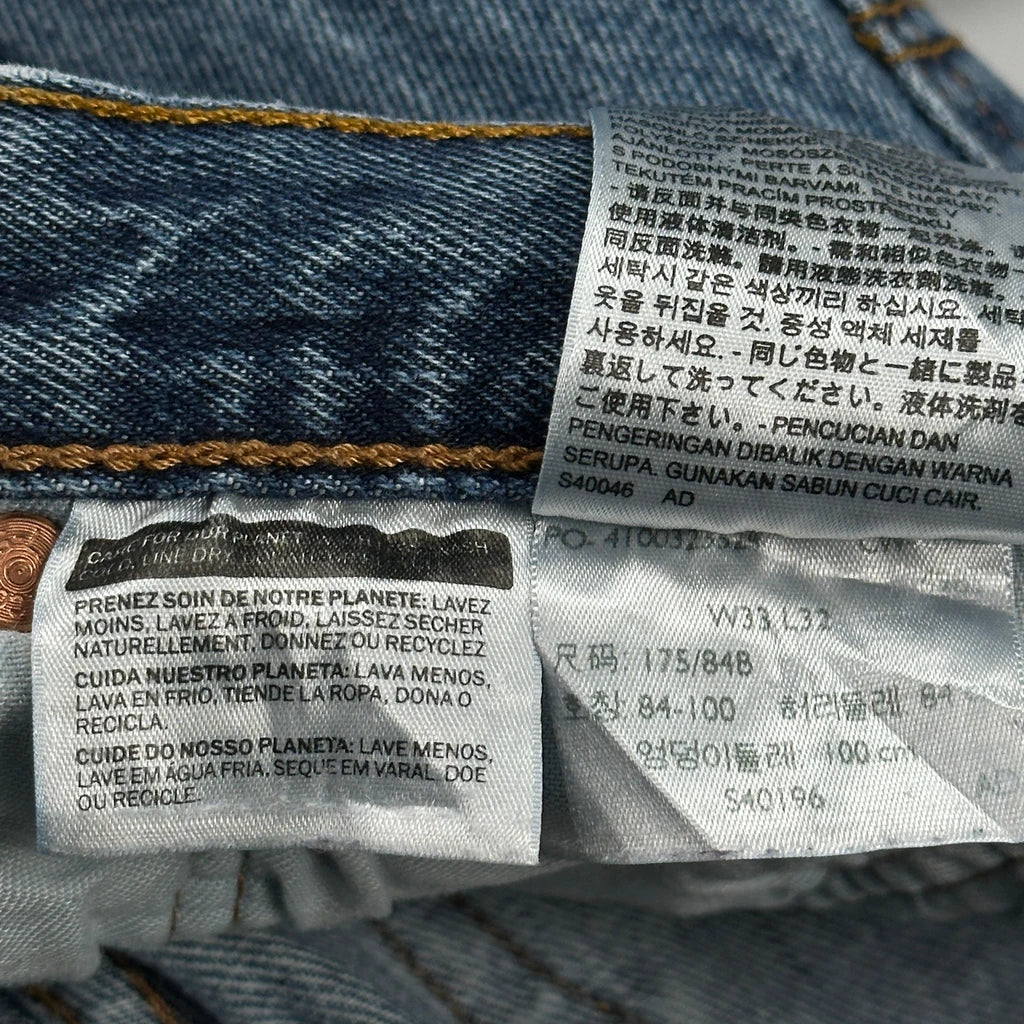 Levis Jeans - 34W 30L Blue Cotton - Image 5