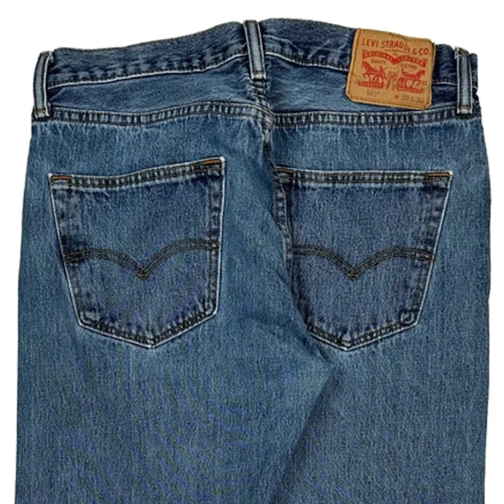 Levis Jeans - 34W 30L Blue Cotton - Image 6
