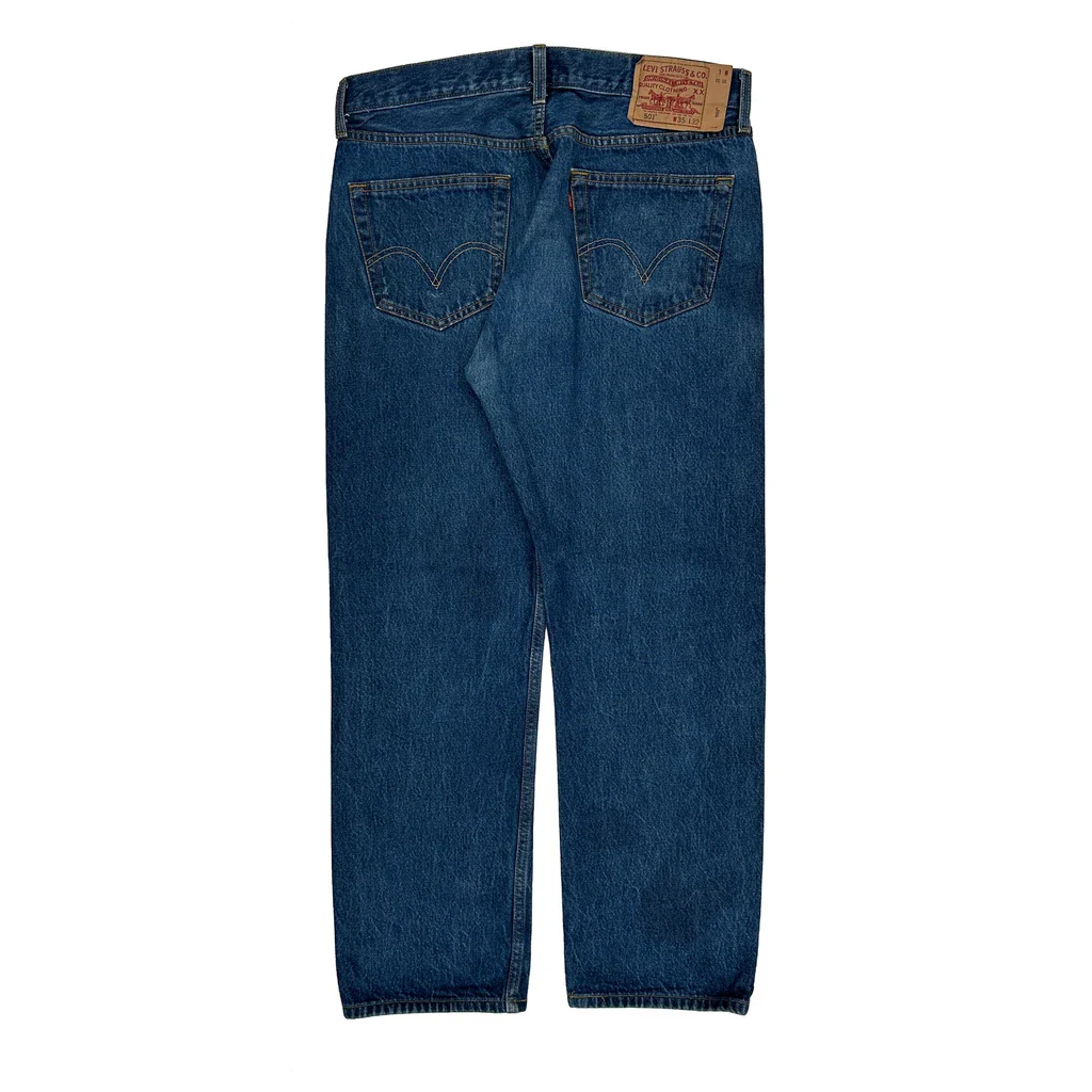 Levis Jeans - 34W 29L Blue Cotton