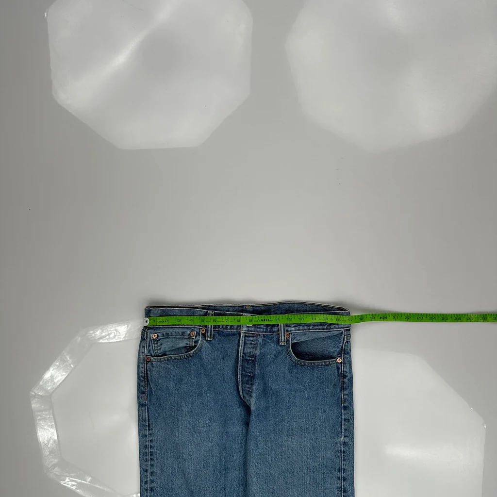 Levis Jeans - 34W 30L Blue Cotton - Image 3