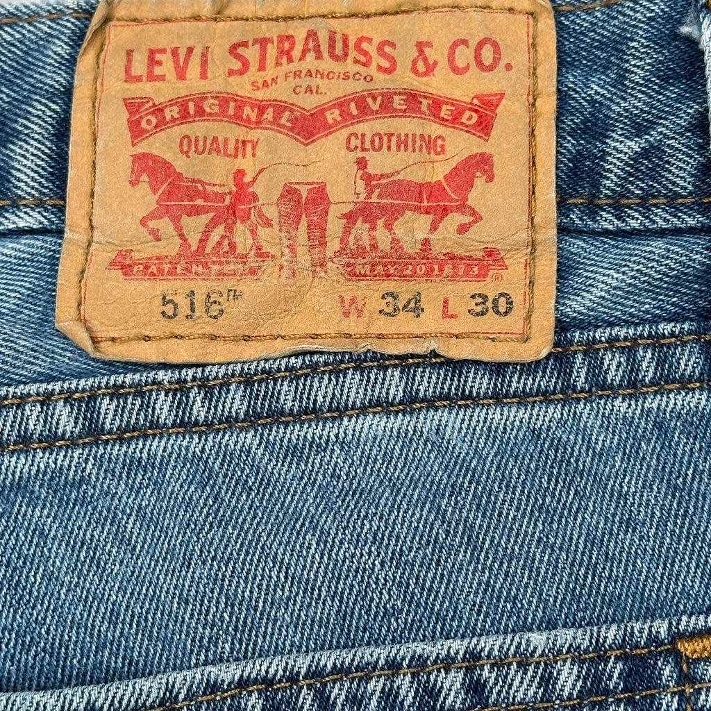 Levis Jeans - 34W 30L Blue Denim - Image 6
