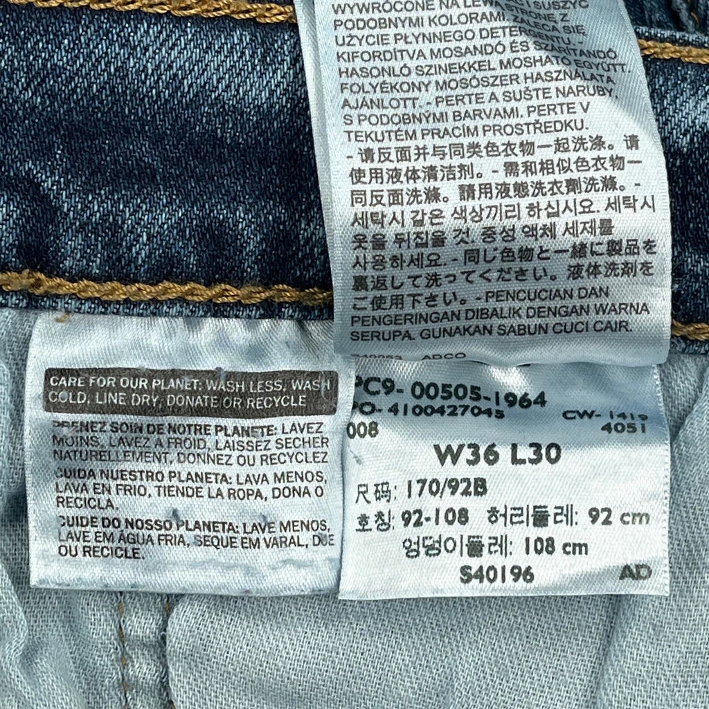 Levis Jeans - 34W 30L Blue Denim - Image 6