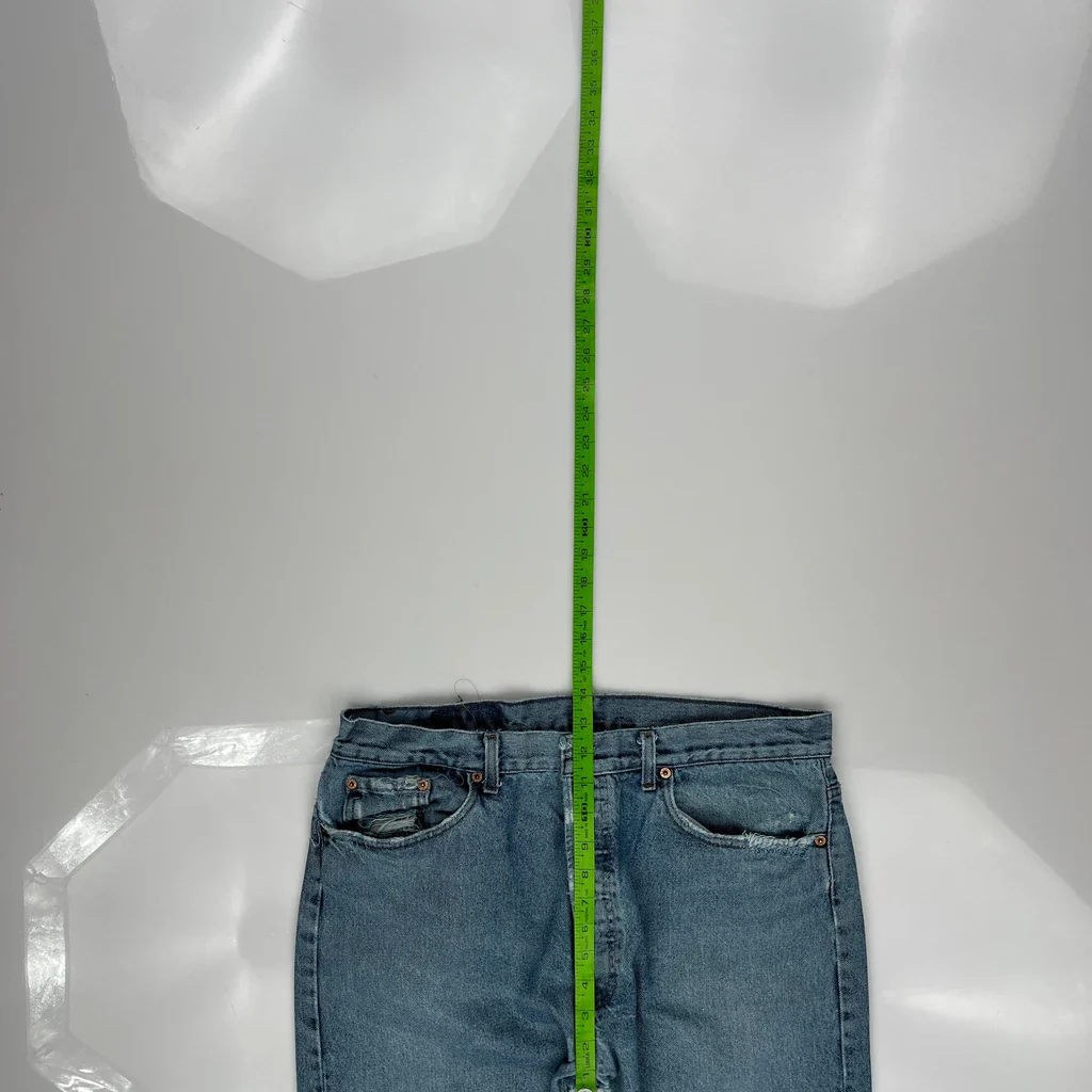 Levis Jeans - 34W 28L Blue Denim - Image 4