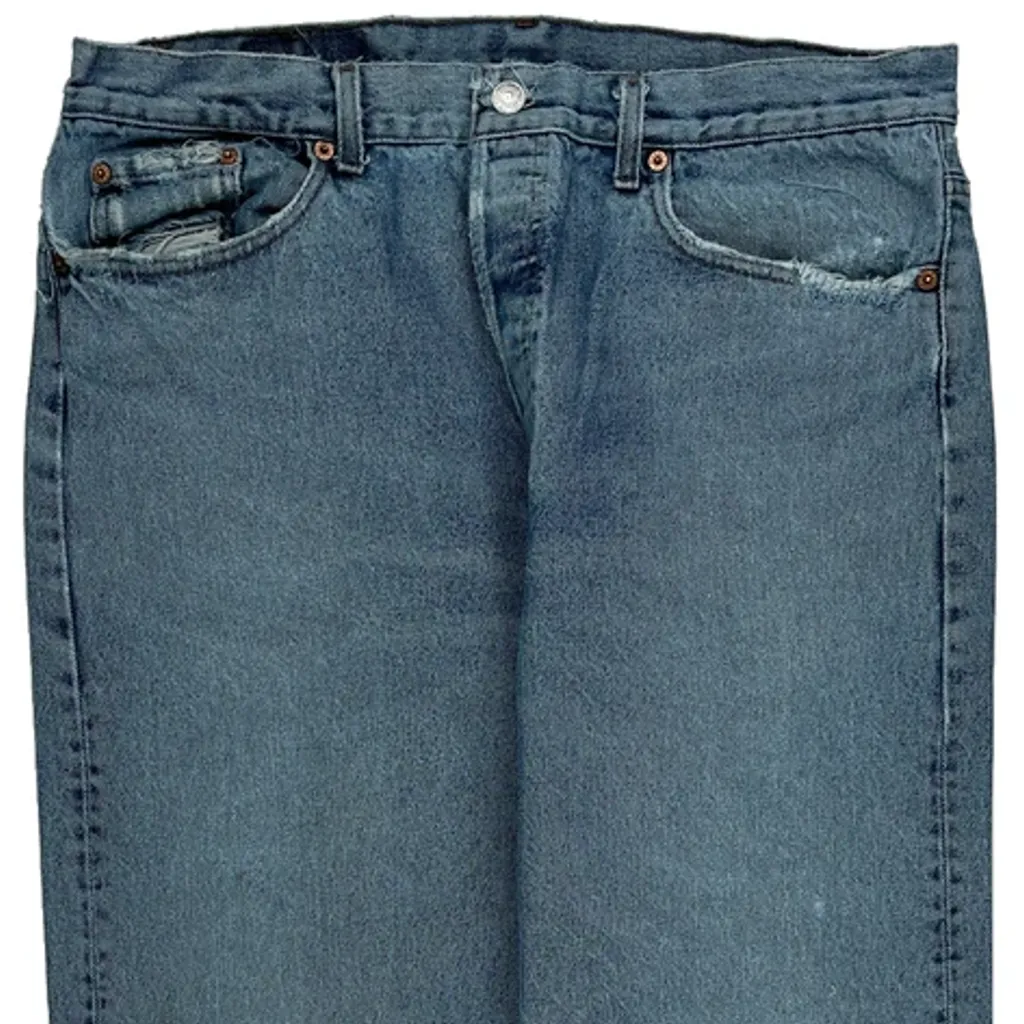 Levis Jeans - 34W 28L Blue Denim - Image 8