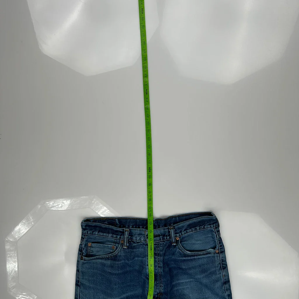 Levis Jeans - 34W 27L Blue Denim - Image 4