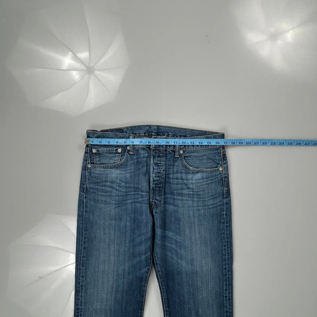 Levis Jeans - 34W 35L Blue Cotton - Image 3