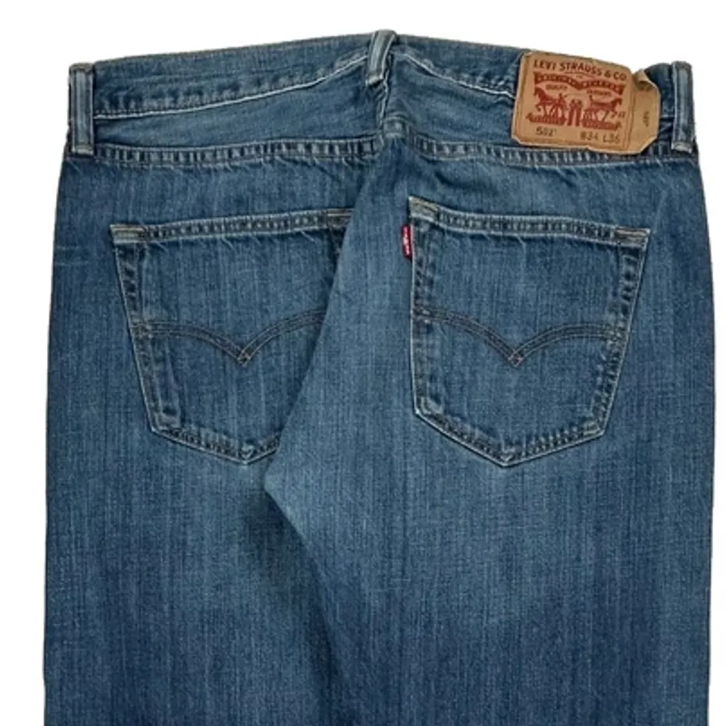Levis Jeans - 34W 35L Blue Cotton - Image 8