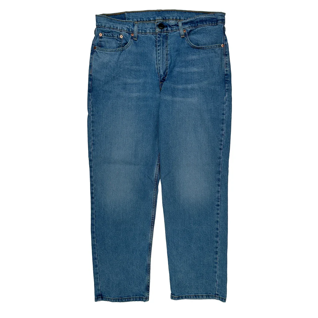 Levis 550 Jeans - 35W 30L Blue Cotton - Image 2