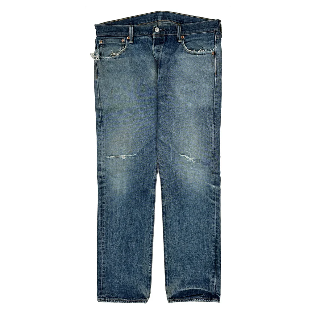 Levis Jeans - 35W 32L Blue Cotton - Image 2
