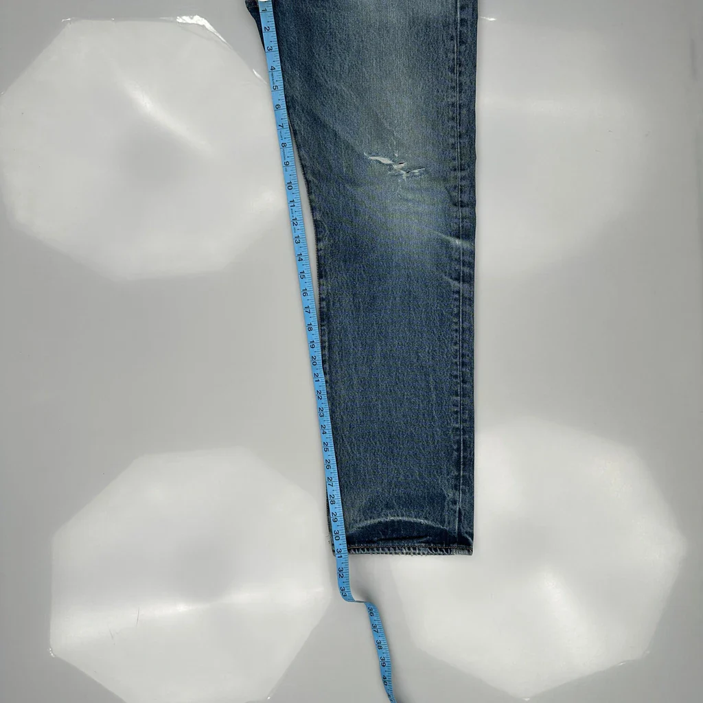 Levis Jeans - 35W 32L Blue Cotton - Image 5