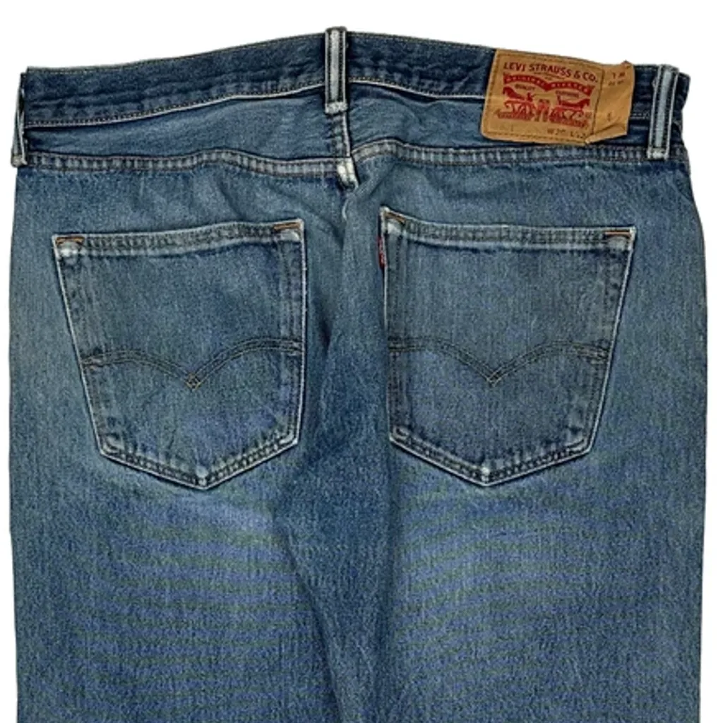 Levis Jeans - 35W 32L Blue Cotton - Image 9