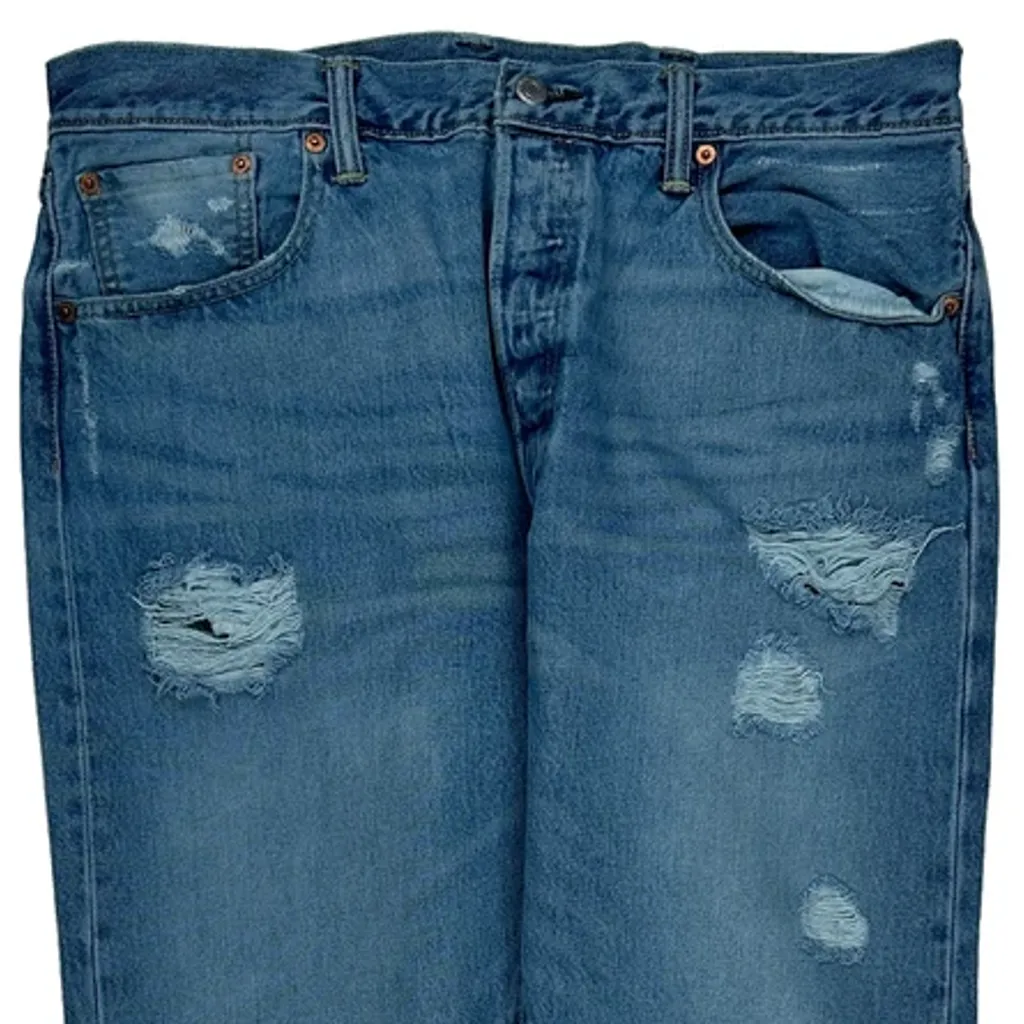 Levis Jeans - 35W 32L Blue Cotton - Image 9