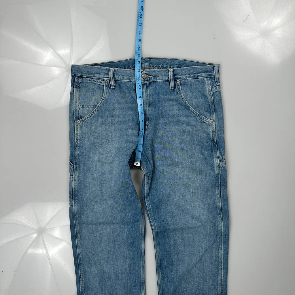 Levis Jeans - 36W 31L Blue Denim - Image 4