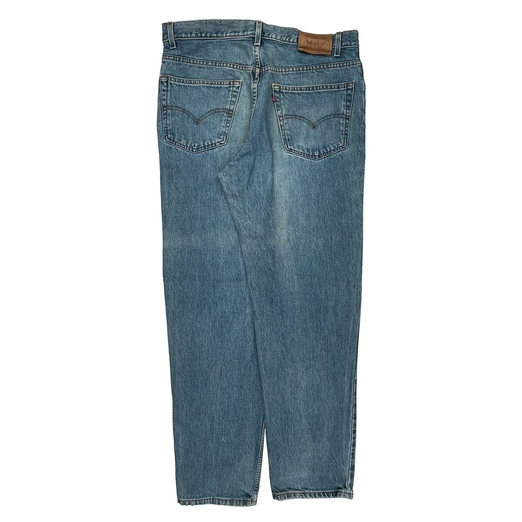 Levis 550 Jeans - 36W 34L Blue Cotton