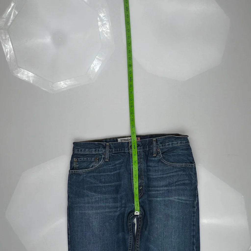Levis Jeans - 36W 32L Blue Cotton - Image 5