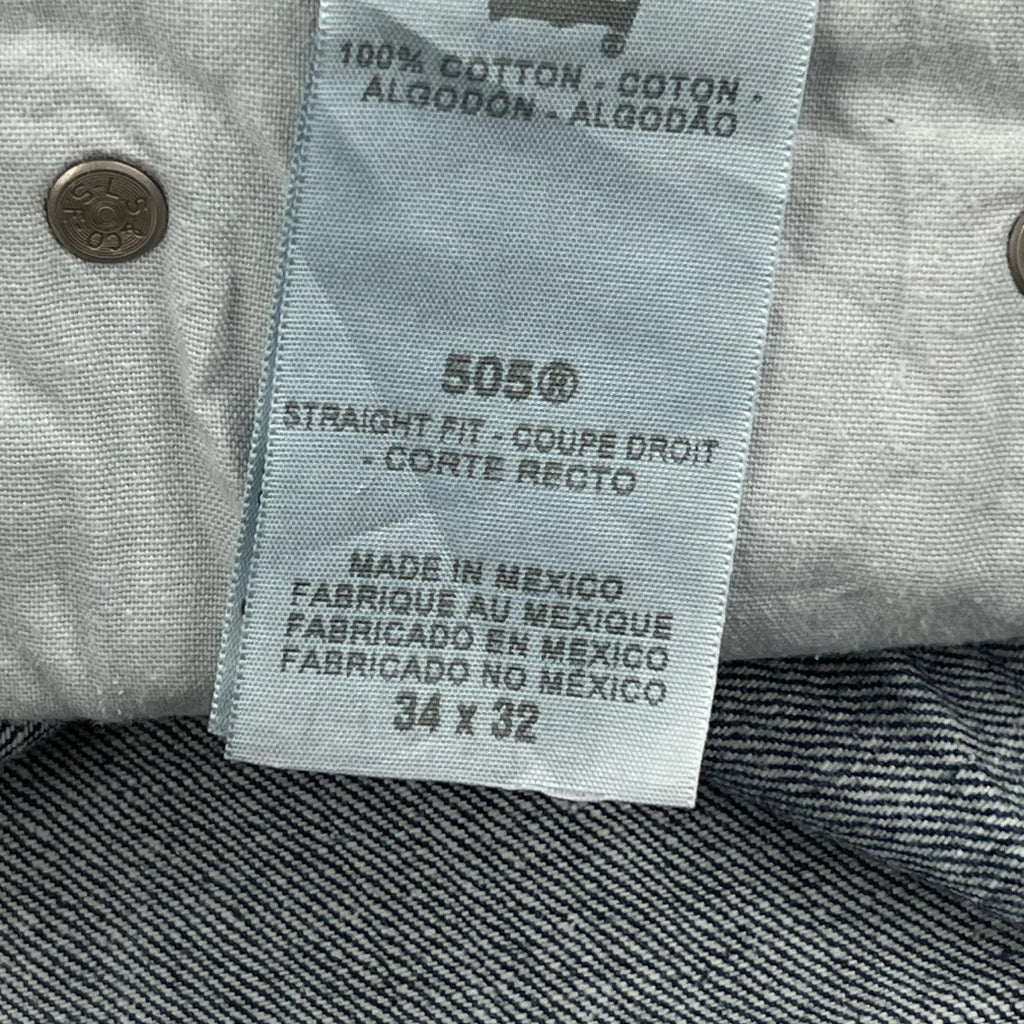 Levis Jeans - 36W 32L Blue Cotton - Image 6