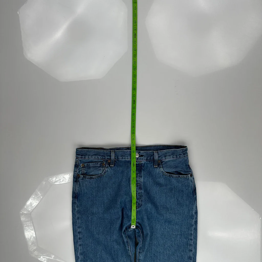 Levis Jeans - 36W 34L Blue Cotton - Image 4