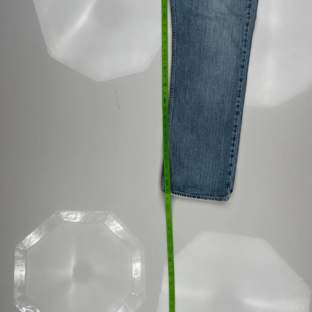 Levis Jeans - 36W 32L Blue Cotton - Image 5