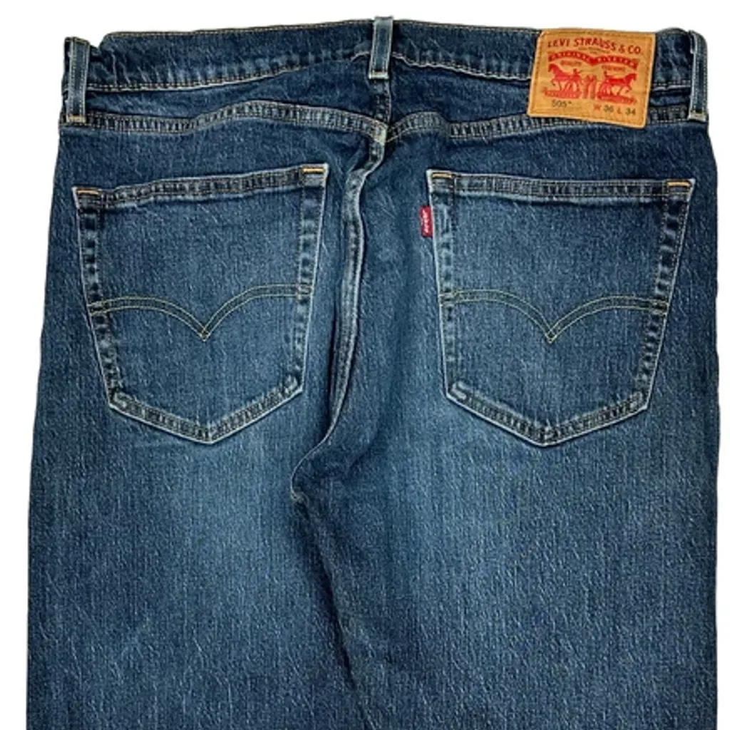 Levis Jeans - 36W 34L Blue Cotton - Image 9