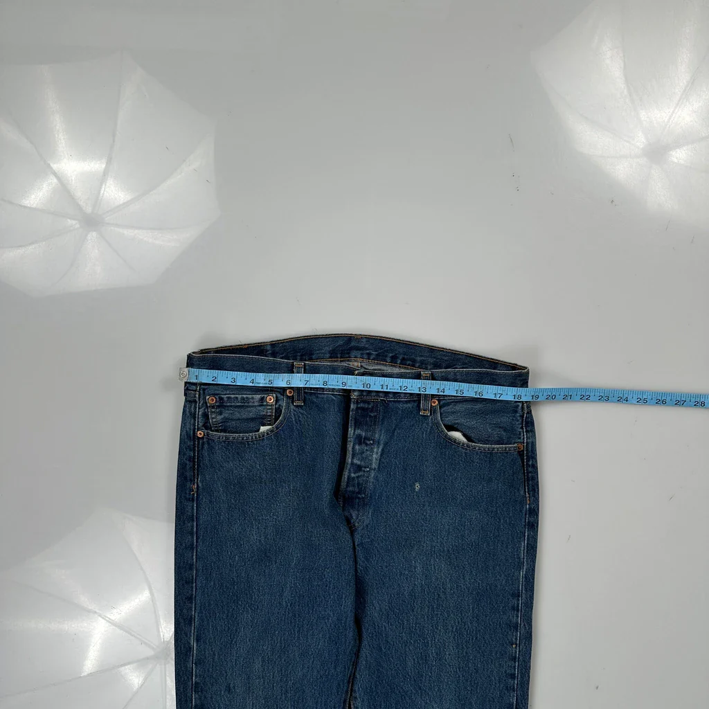Levis Jeans - 36W 34L Blue Cotton - Image 3