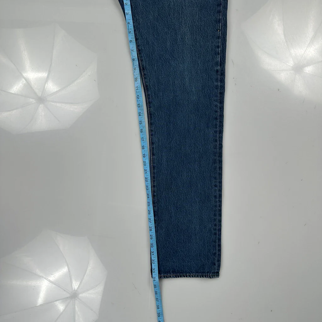 Levis Jeans - 36W 34L Blue Cotton - Image 5