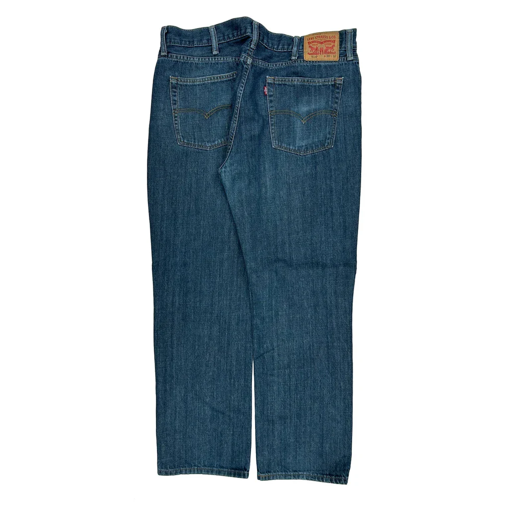 Levis Jeans - 36W 31L Blue Cotton