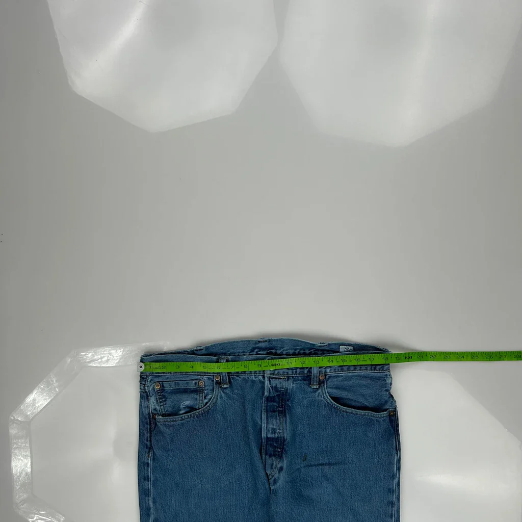 Levis Jeans - 36W 31L Blue Denim - Image 3